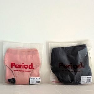 2x Period Co. Underwear, Sm., Bikini Cut, Light Flow